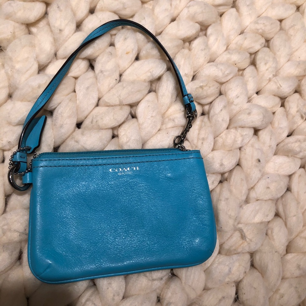 Authentic coach wristlet